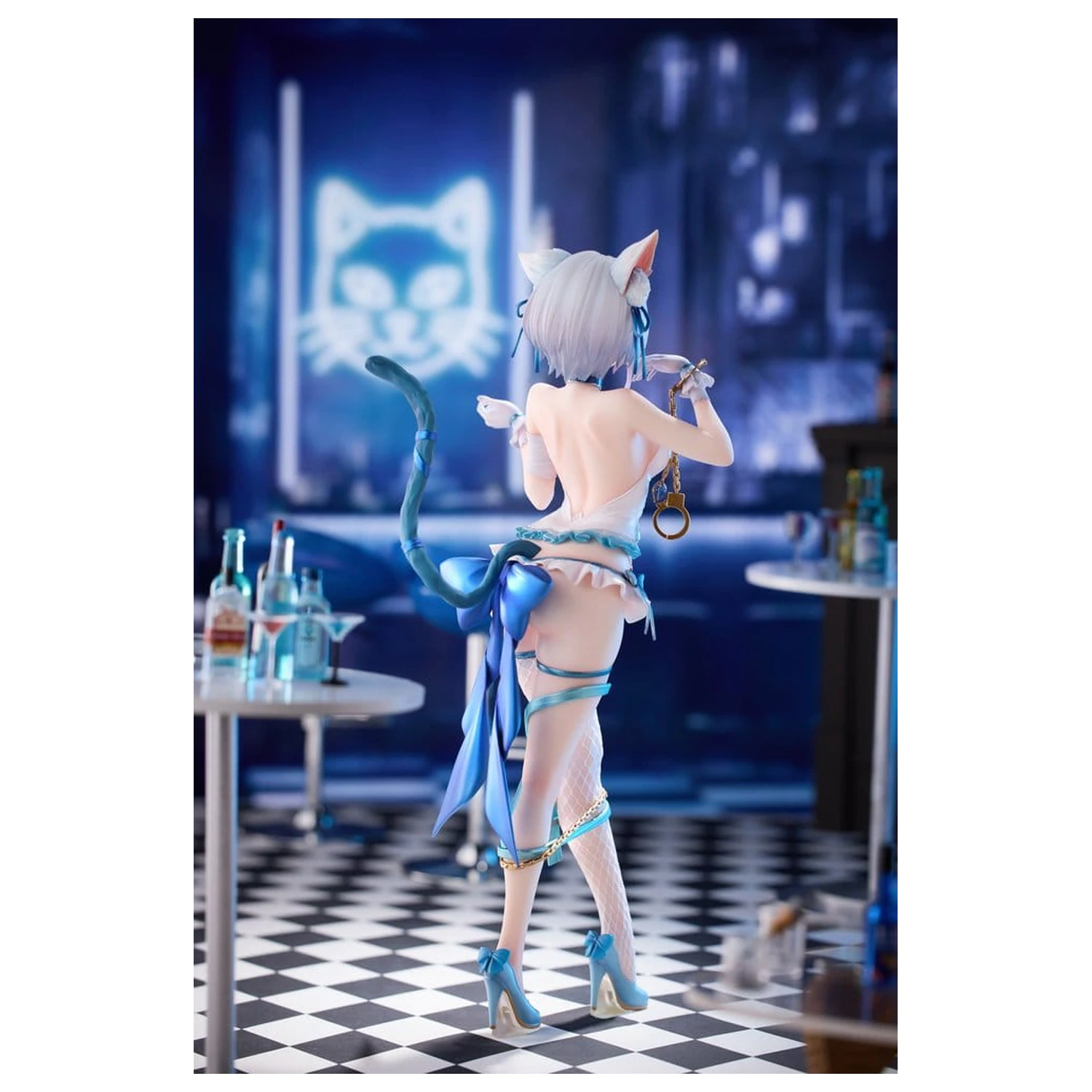 Original Character 1/7 Shibarare Neko Putika-chan PVC figura 26 cm termékfotó