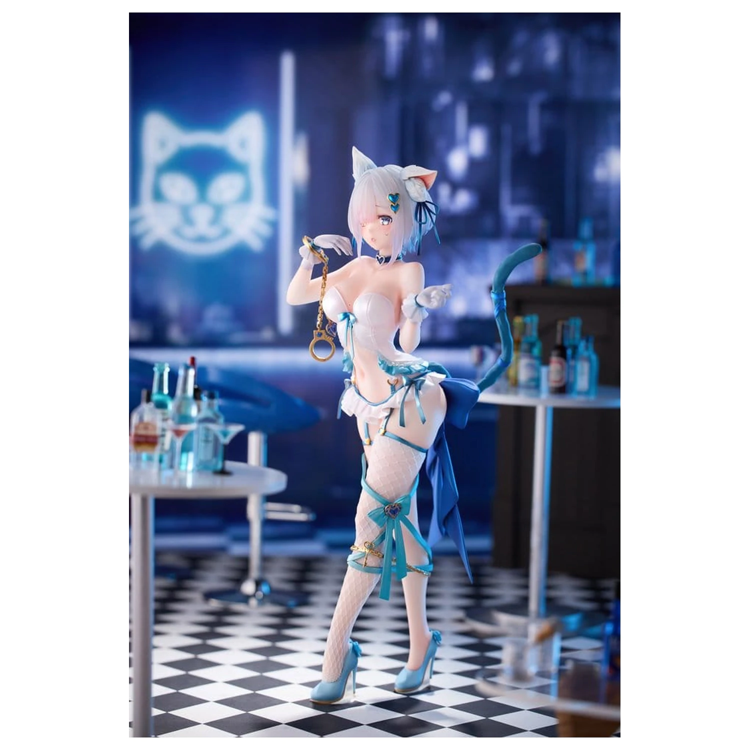 Original Character 1/7 Shibarare Neko Putika-chan PVC figura 26 cm termékfotó