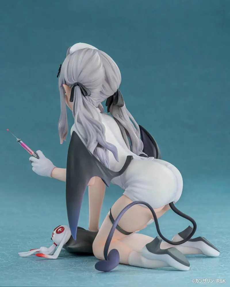 Original Character 1/7 Shinomiya Kanna Nurse ver. Illustration by Kanzarin PVC szobor figura 14 cm termékfotó