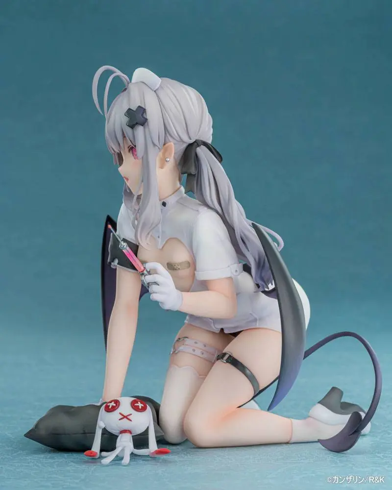 Original Character 1/7 Shinomiya Kanna Nurse ver. Illustration by Kanzarin PVC szobor figura 14 cm termékfotó