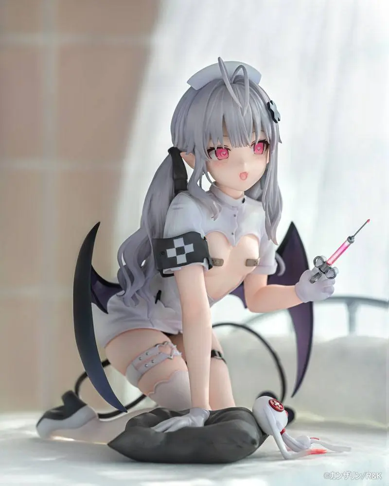 Original Character 1/7 Shinomiya Kanna Nurse ver. Illustration by Kanzarin PVC szobor figura 14 cm termékfotó