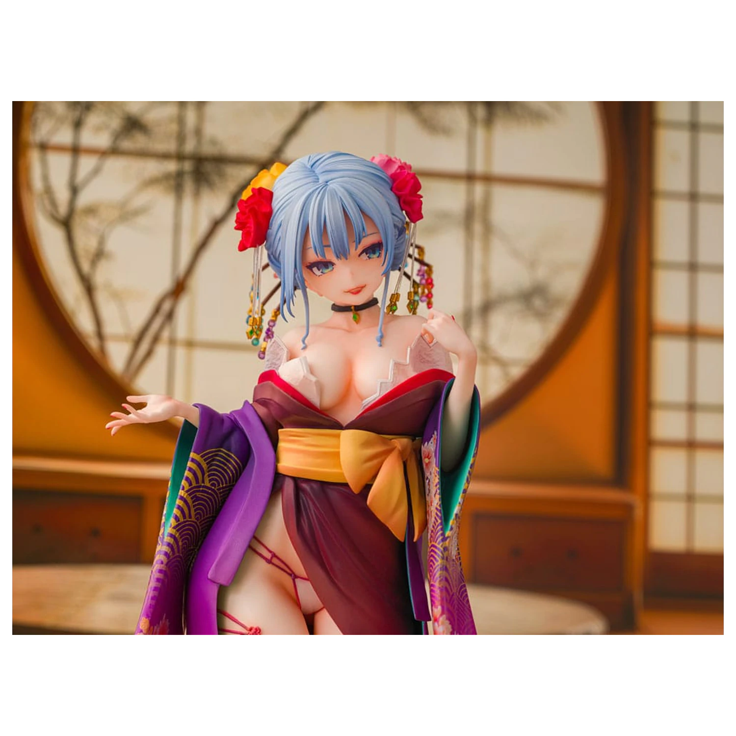 Original Character 1/7 Shujuu Ecstasy Shion Oiran Ver. szobor figura 15 cm termékfotó