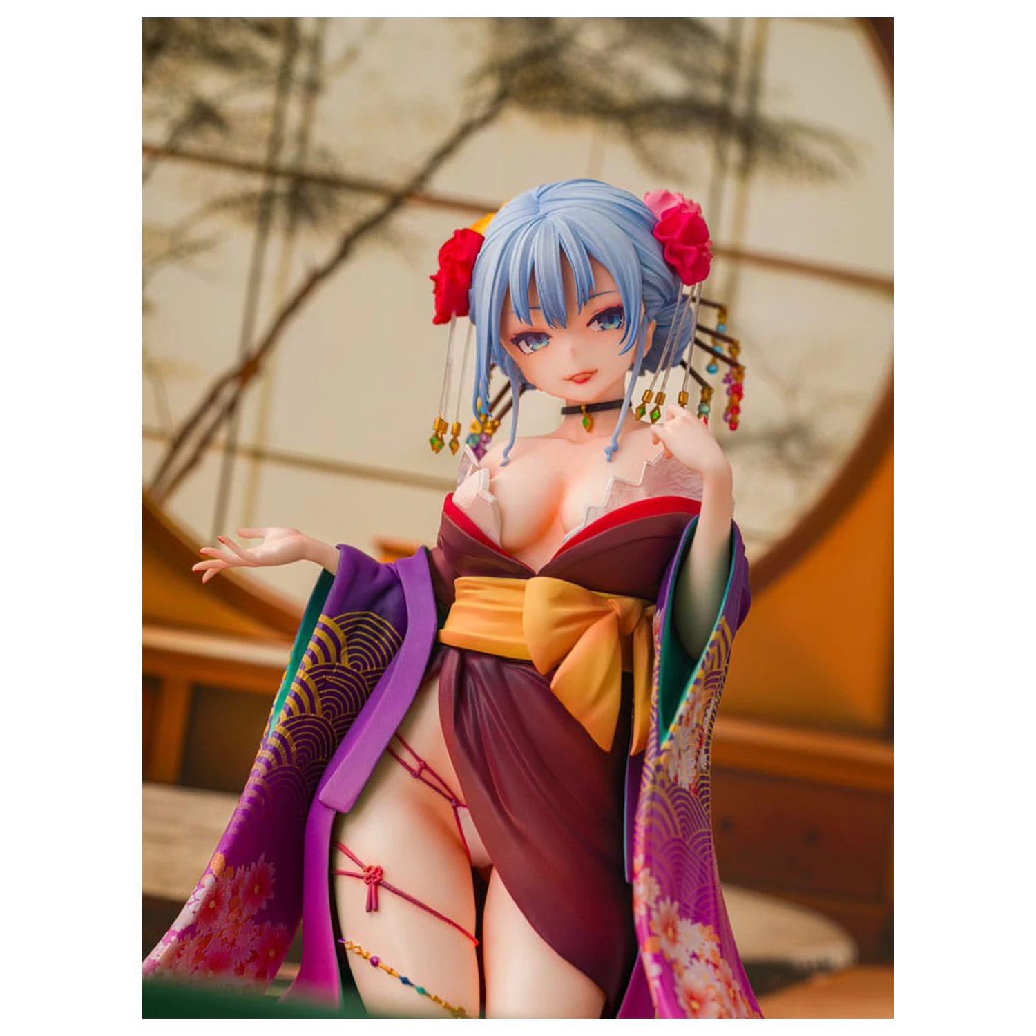 Original Character 1/7 Shujuu Ecstasy Shion Oiran Ver. szobor figura 15 cm termékfotó