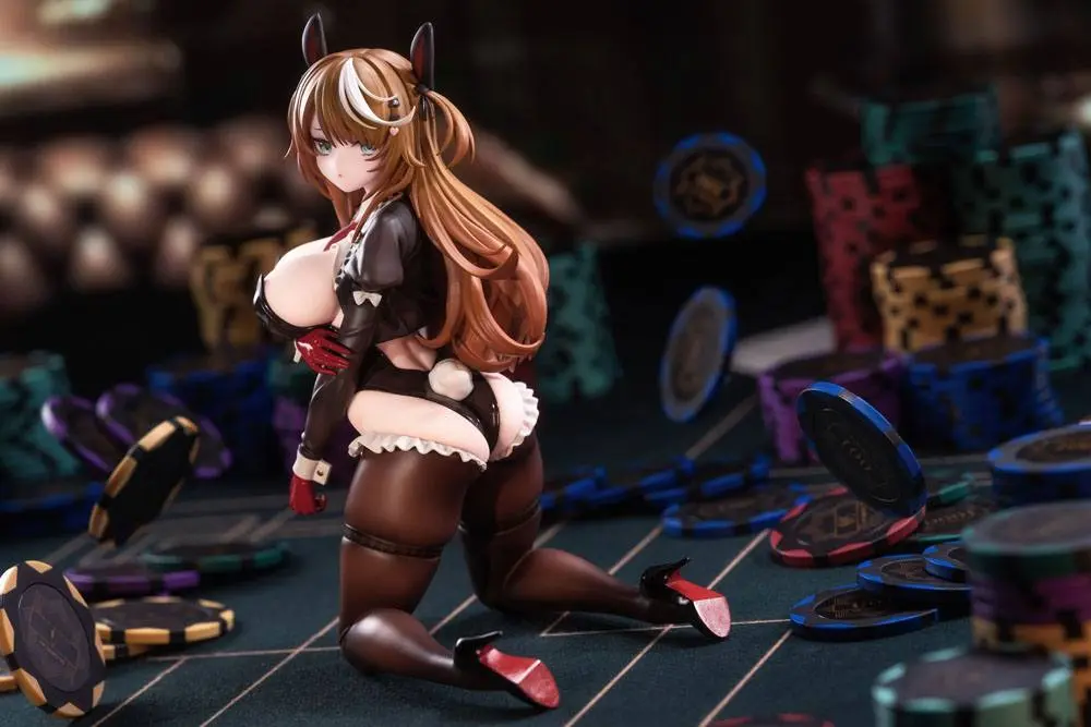 Original Character 1/7 Simao Mochi Bunny Girl DX Ver. szobor figura 16 cm termékfotó