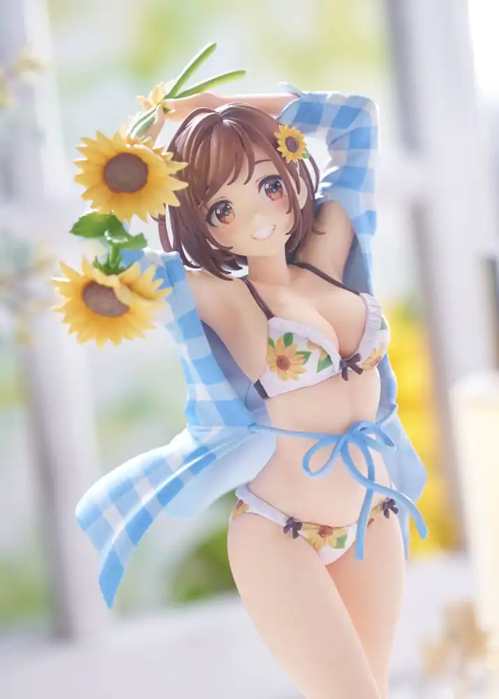 Original Character 1/7 Sunflower Girl Illustration by EnMorikura PVC szobor figura 24 cm termékfotó