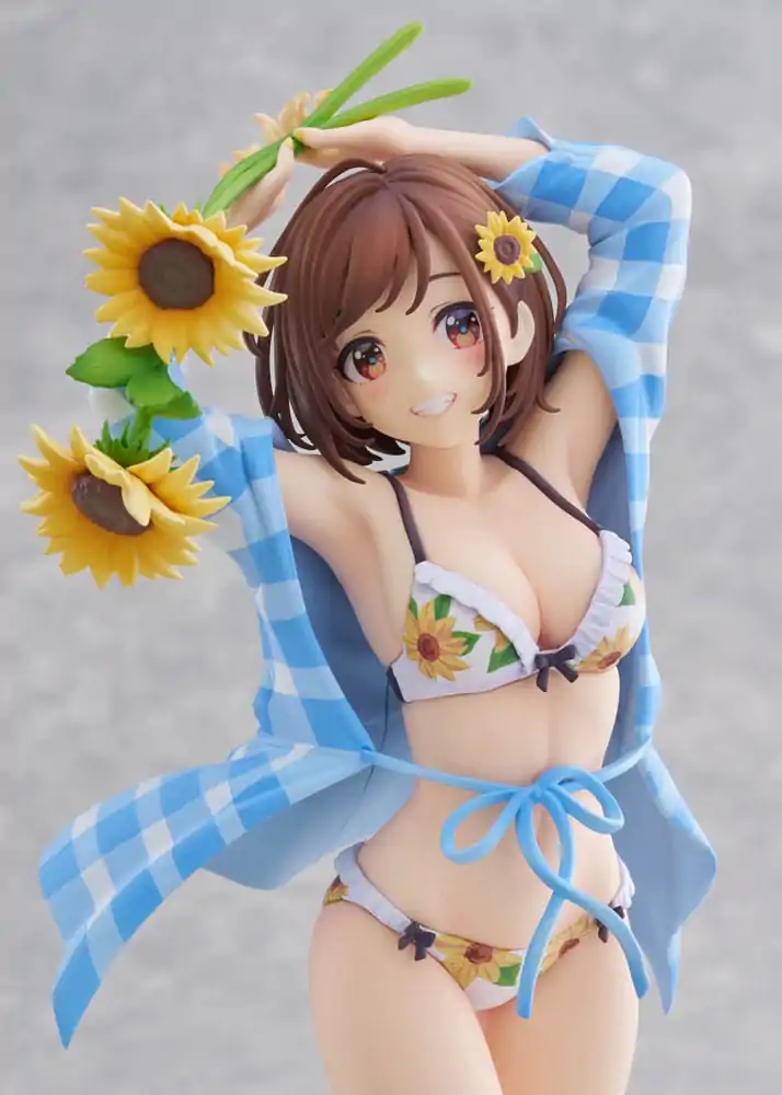 Original Character 1/7 Sunflower Girl Illustration by EnMorikura PVC szobor figura 24 cm termékfotó