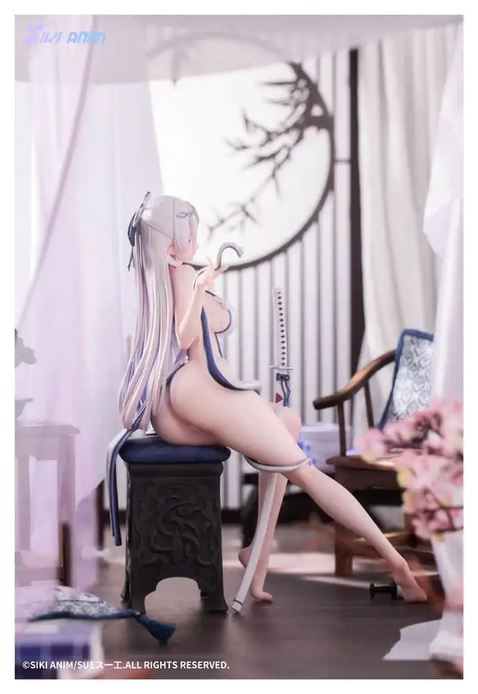 Original Character 1/7 The Color of the Blue - White Snake Normal Edition PVC szobor figura 20 cm termékfotó