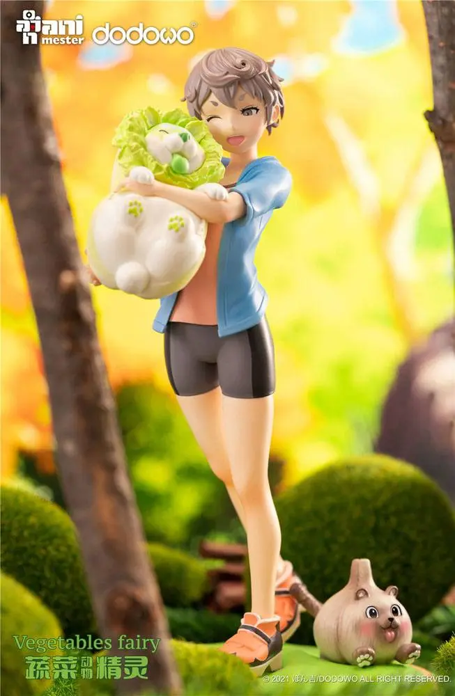 Original Character 1/7 Vegetable Fairies Sai and Cabbage Dog szobor figura 25 cm termékfotó