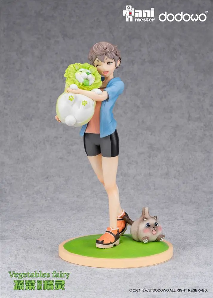 Original Character 1/7 Vegetable Fairies Sai and Cabbage Dog szobor figura 25 cm termékfotó
