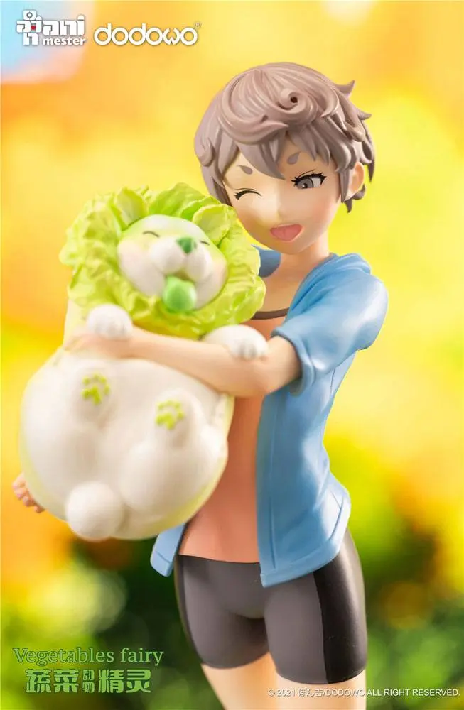Original Character 1/7 Vegetable Fairies Sai and Cabbage Dog szobor figura 25 cm termékfotó
