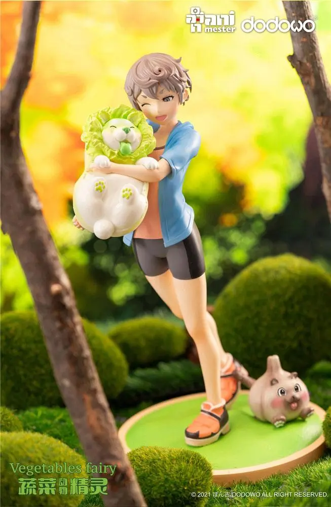 Original Character 1/7 Vegetable Fairies Sai and Cabbage Dog szobor figura 25 cm termékfotó