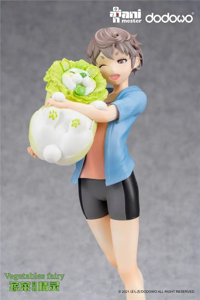 Original Character 1/7 Vegetable Fairies Sai and Cabbage Dog szobor figura 25 cm termékfotó