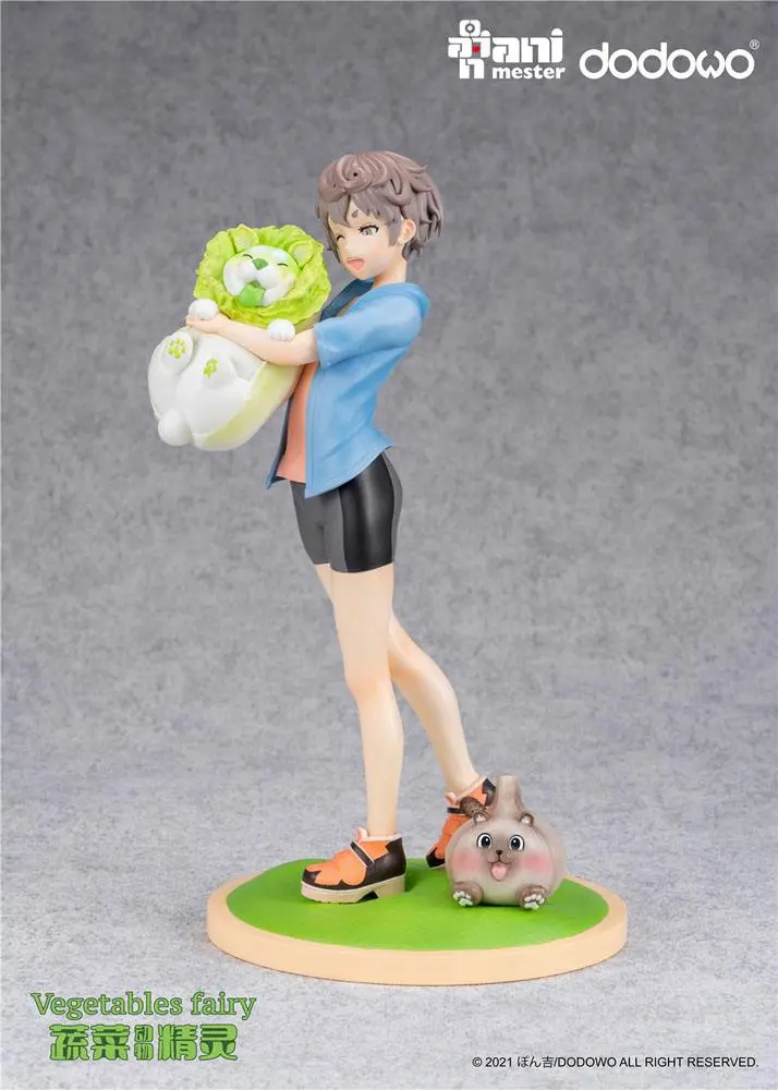 Original Character 1/7 Vegetable Fairies Sai and Cabbage Dog szobor figura 25 cm termékfotó