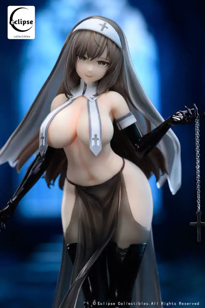 Original Character 1/7 Virtuous Nun Grace PVC szobor figura 24 cm termékfotó