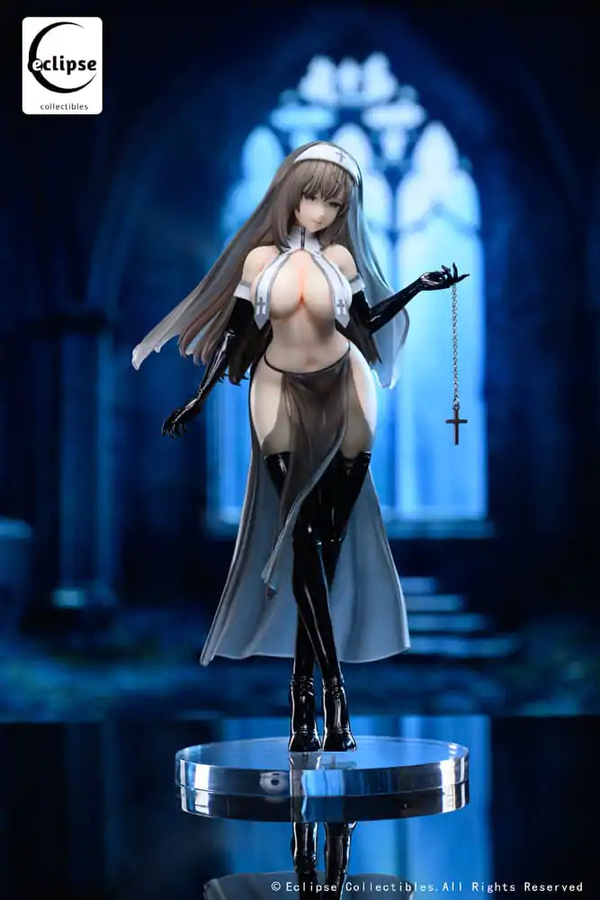 Original Character 1/7 Virtuous Nun Grace PVC szobor figura 24 cm termékfotó