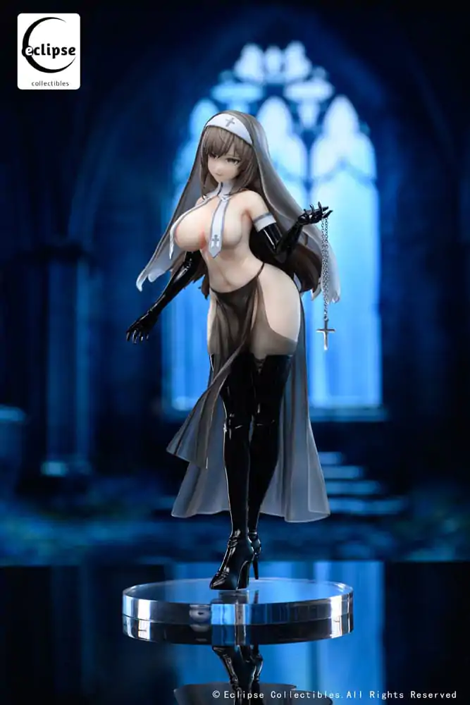 Original Character 1/7 Virtuous Nun Grace PVC szobor figura 24 cm termékfotó