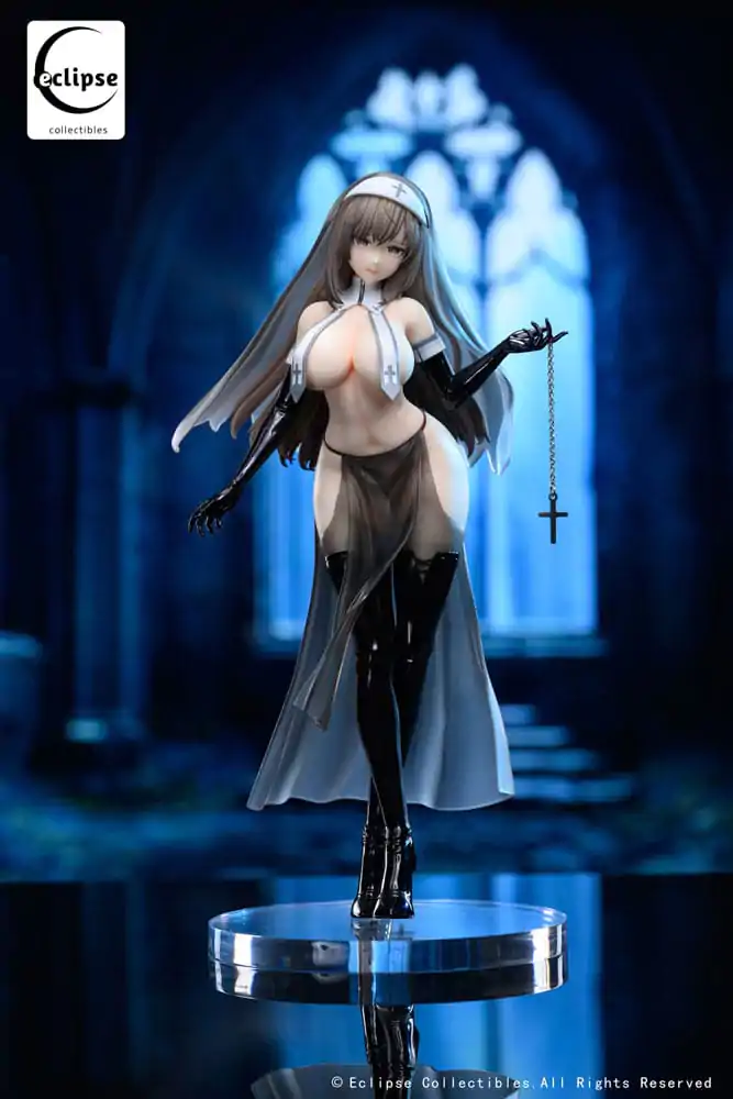 Original Character 1/7 Virtuous Nun Grace PVC szobor figura 24 cm termékfotó