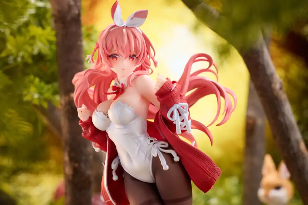 Original Character 1/7 White Rabbit Illustrated by Rosuuri Deluxe Version PVC szobor figura 24 cm termékfotó