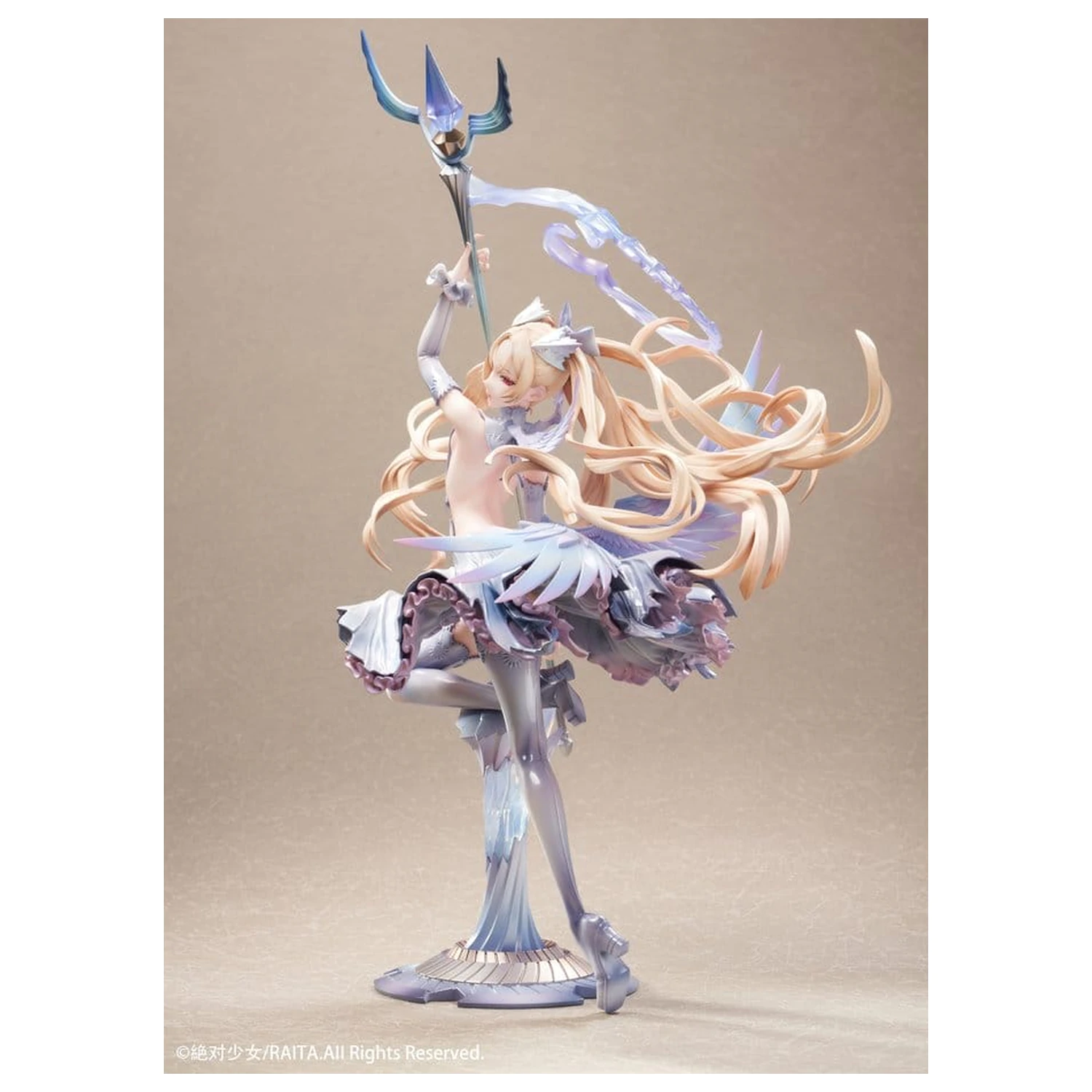 Original Character 1/7 Zettai Junpaku Mahou Shoujo Kotone Sasaki PVC szobor figura 31 cm   termékfotó