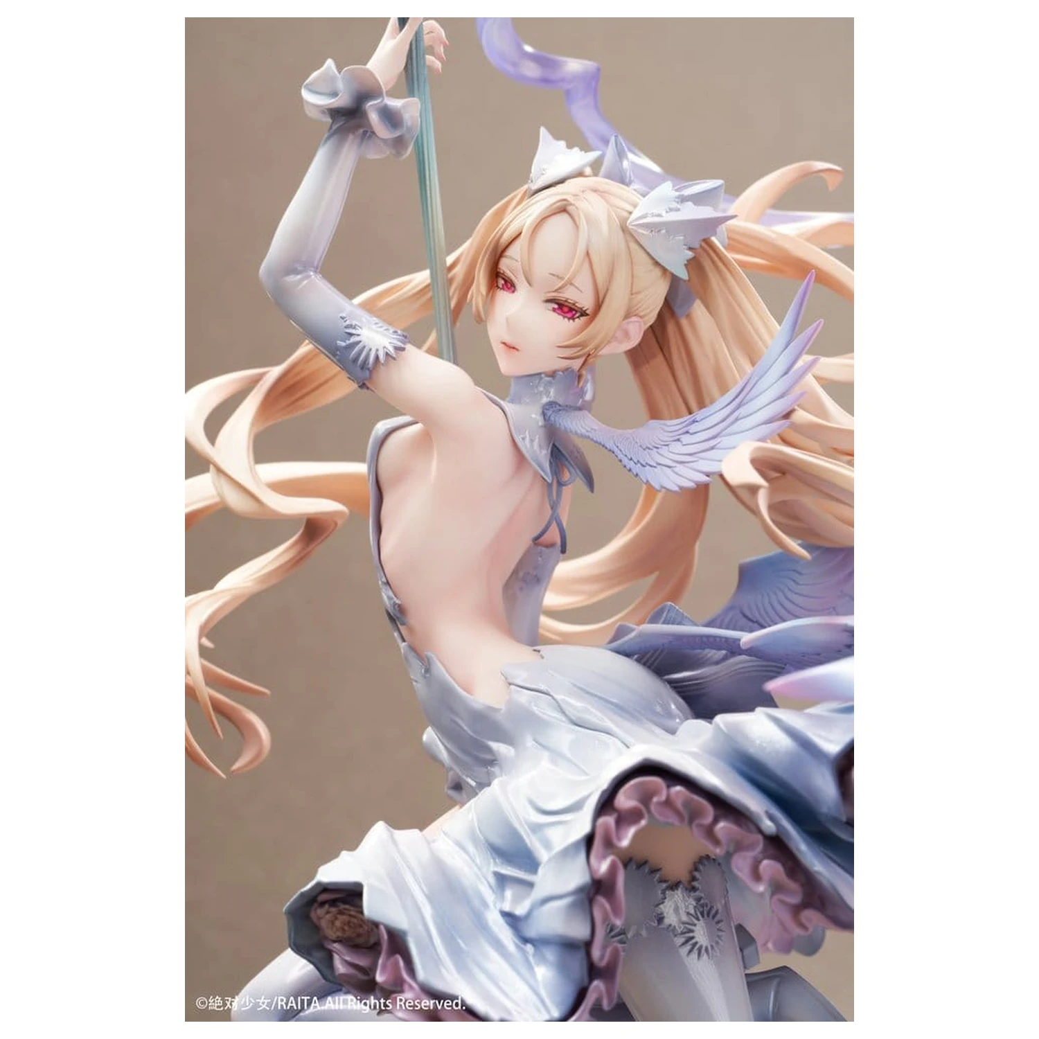 Original Character 1/7 Zettai Junpaku Mahou Shoujo Kotone Sasaki PVC szobor figura 31 cm   termékfotó