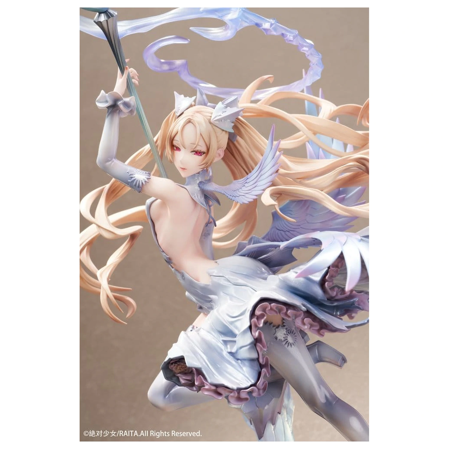 Original Character 1/7 Zettai Junpaku Mahou Shoujo Kotone Sasaki PVC szobor figura 31 cm   termékfotó