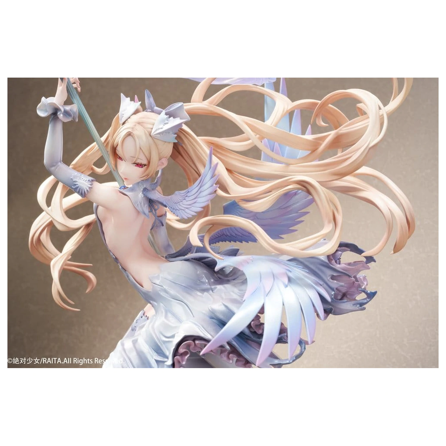 Original Character 1/7 Zettai Junpaku Mahou Shoujo Kotone Sasaki PVC szobor figura 31 cm   termékfotó