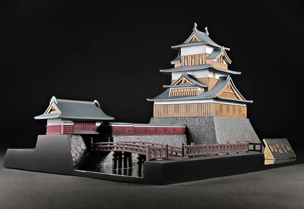 Original Character 1/80 1/200 Suwa Takashima Castle (re-run) Műanyag modell készlet 15 cm termékfotó