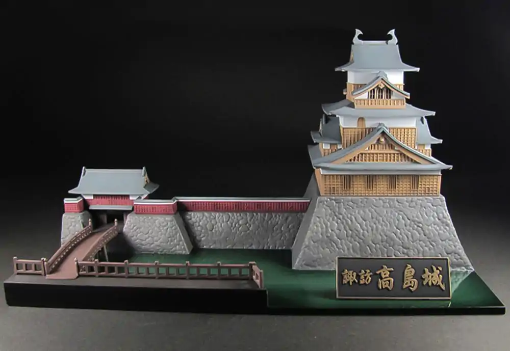 Original Character 1/80 1/200 Suwa Takashima Castle (re-run) Műanyag modell készlet 15 cm termékfotó