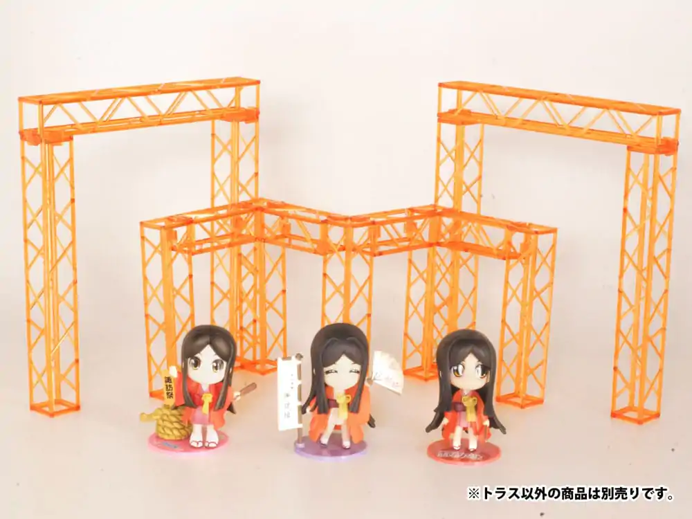 Original Character 1/80 Plastic Model Kit Pop Accessory01 Truss clear Orange Ver. modell készlet kiegészítő 15 cm termékfotó