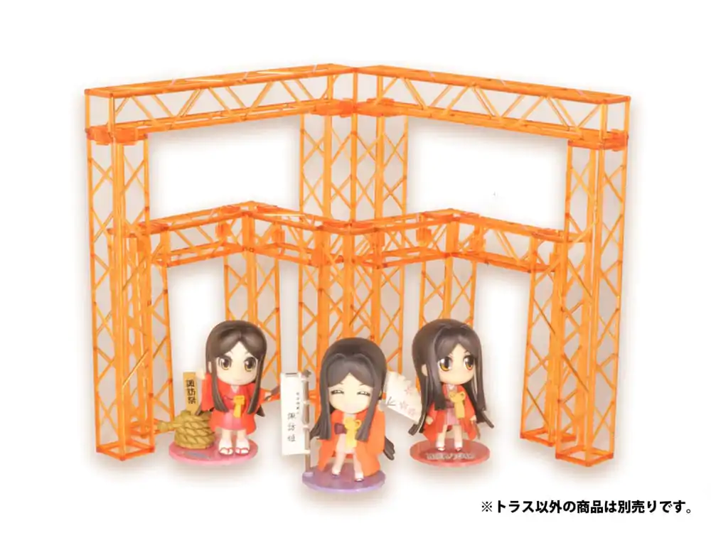 Original Character 1/80 Plastic Model Kit Pop Accessory01 Truss clear Orange Ver. modell készlet kiegészítő 15 cm termékfotó