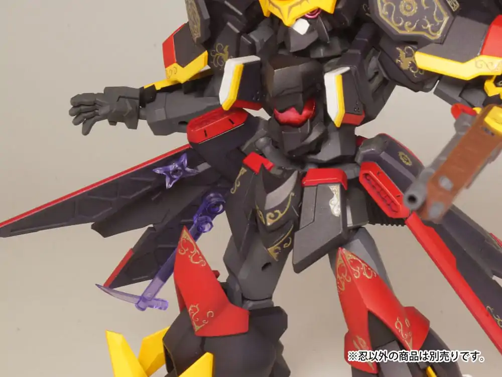 Original Character 1/80 Plastic Model Kit Pop Series04:Shinobi2 Clear Purple modell készlet kiegészítő csomag 2 cm termékfotó