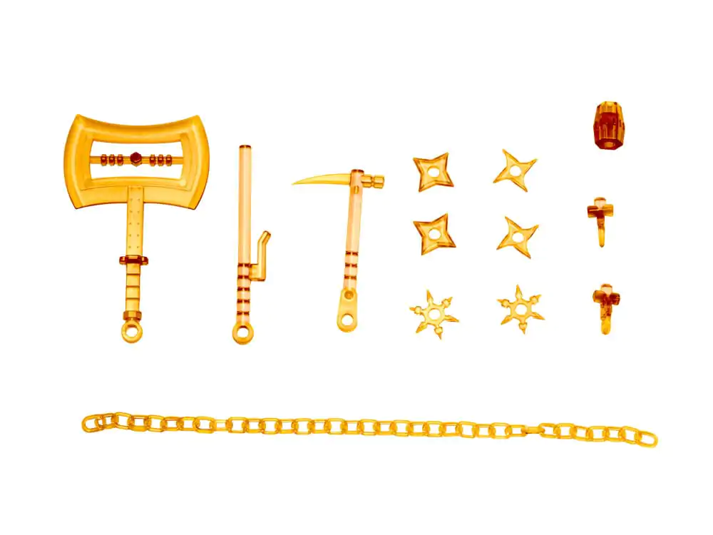 Original Character 1/80 Plastic Model Kit Pop Series04:Shinobi3 Clear Orange modell készlet kiegészítő csomag 2 cm termékfotó