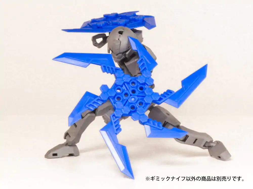 Original Character 1/80 Pop Series08: Gimic knife2 Blue Műanyag modell készlet kiegészítő csomag 4 cm termékfotó