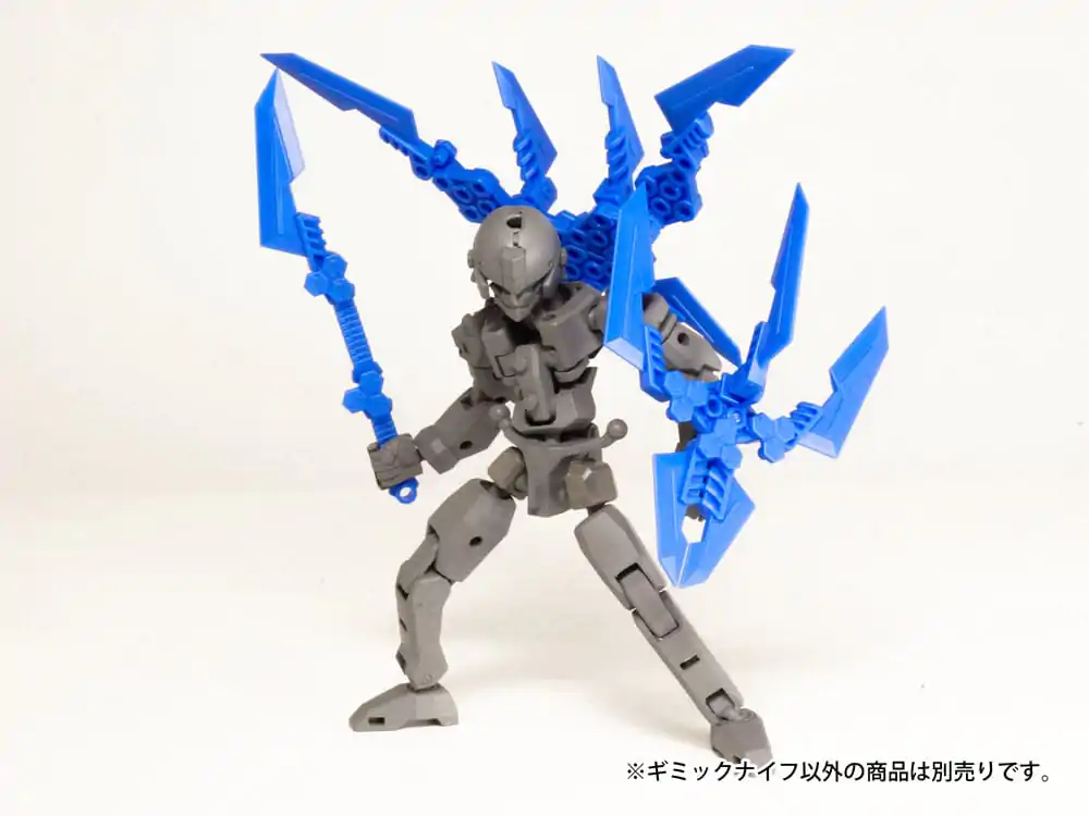 Original Character 1/80 Pop Series08: Gimic knife2 Blue Műanyag modell készlet kiegészítő csomag 4 cm termékfotó