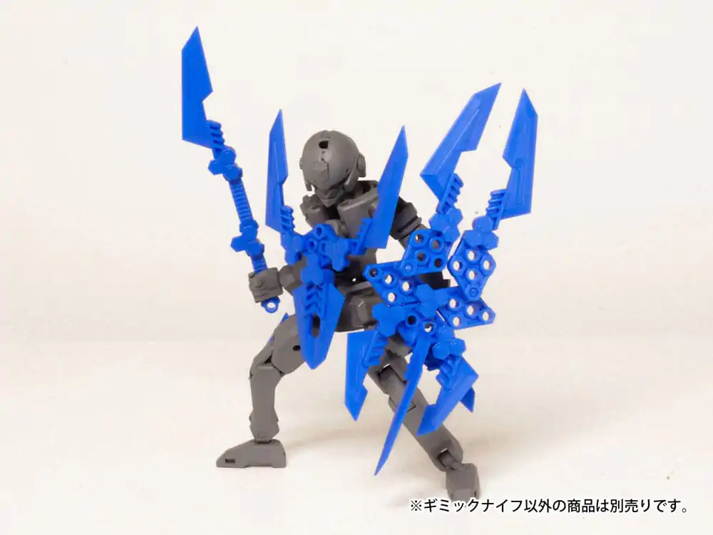 Original Character 1/80 Pop Series08: Gimic knife2 Blue Műanyag modell készlet kiegészítő csomag 4 cm termékfotó