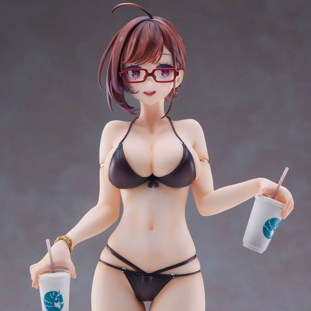 Original Character 92M Illustration Myopia Sister Swimsuit Ver. PVC szobor figura 26 cm termékfotó