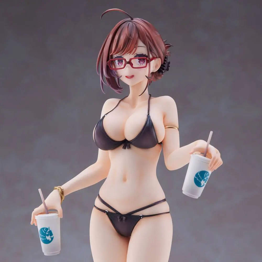 Original Character 92M Illustration Myopia Sister Swimsuit Ver. PVC szobor figura 26 cm termékfotó