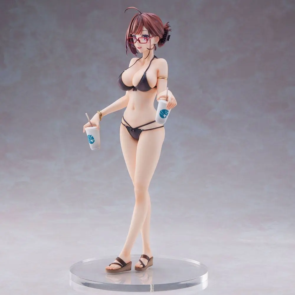 Original Character 92M Illustration Myopia Sister Swimsuit Ver. PVC szobor figura 26 cm termékfotó