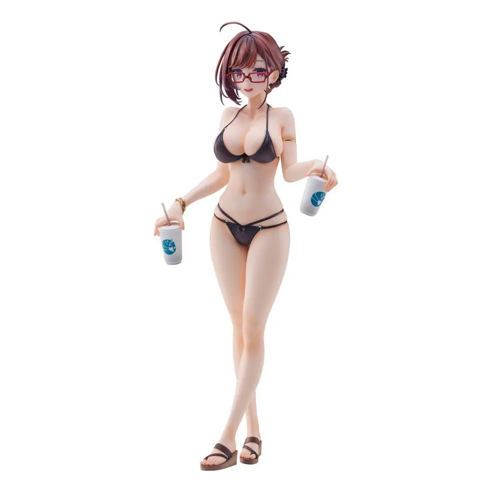 Original Character 92M Illustration Myopia Sister Swimsuit Ver. PVC szobor figura 26 cm termékfotó