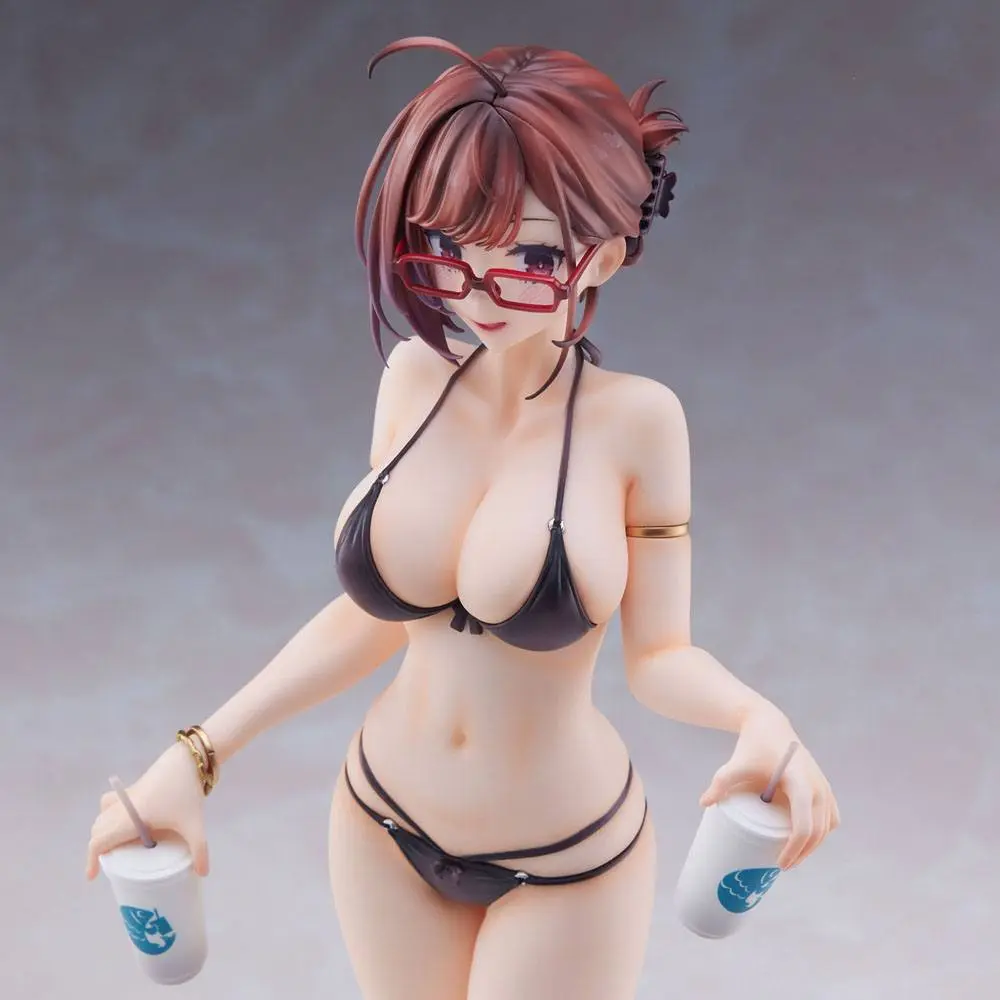 Original Character 92M Illustration Myopia Sister Swimsuit Ver. PVC szobor figura 26 cm termékfotó