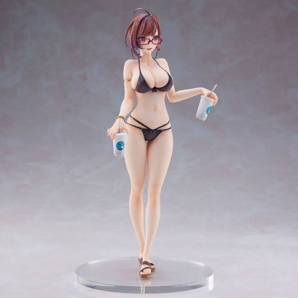 Original Character 92M Illustration Myopia Sister Swimsuit Ver. PVC szobor figura 26 cm termékfotó