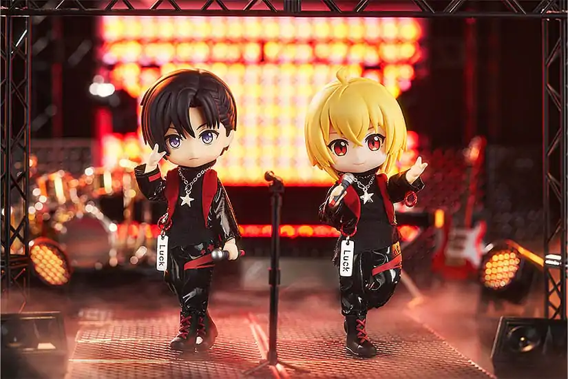 Original Character Accessories for Nendoroid Doll Figures Outfit Set: Idol Outfit - Boy (Deep Red) termékfotó