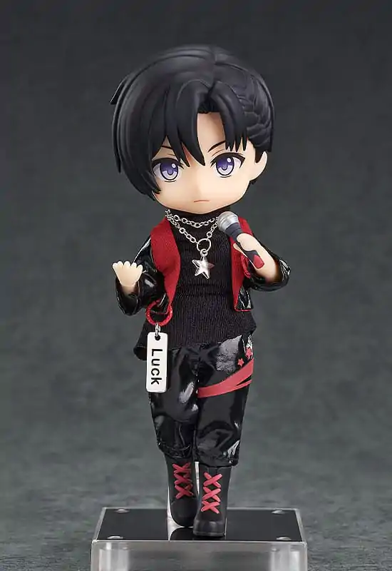 Original Character Accessories for Nendoroid Doll Figures Outfit Set: Idol Outfit - Boy (Deep Red) termékfotó