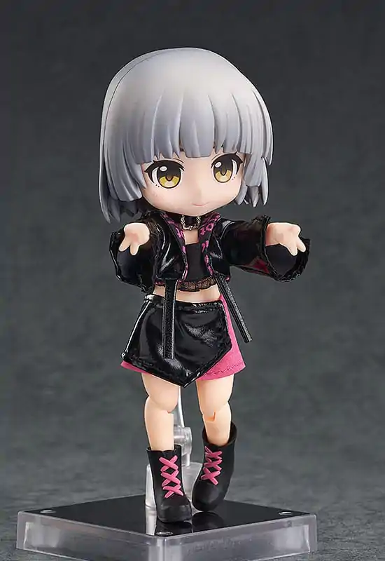 Original Character Accessories for Nendoroid Doll Figures Outfit Set: Idol Outfit - Girl (Rose Red) termékfotó