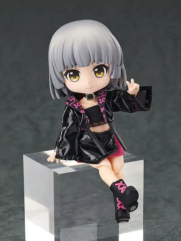 Original Character Accessories for Nendoroid Doll Figures Outfit Set: Idol Outfit - Girl (Rose Red) termékfotó