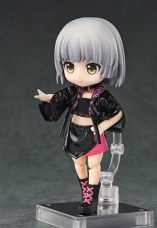 Original Character Accessories for Nendoroid Doll Figures Outfit Set: Idol Outfit - Girl (Rose Red) termékfotó