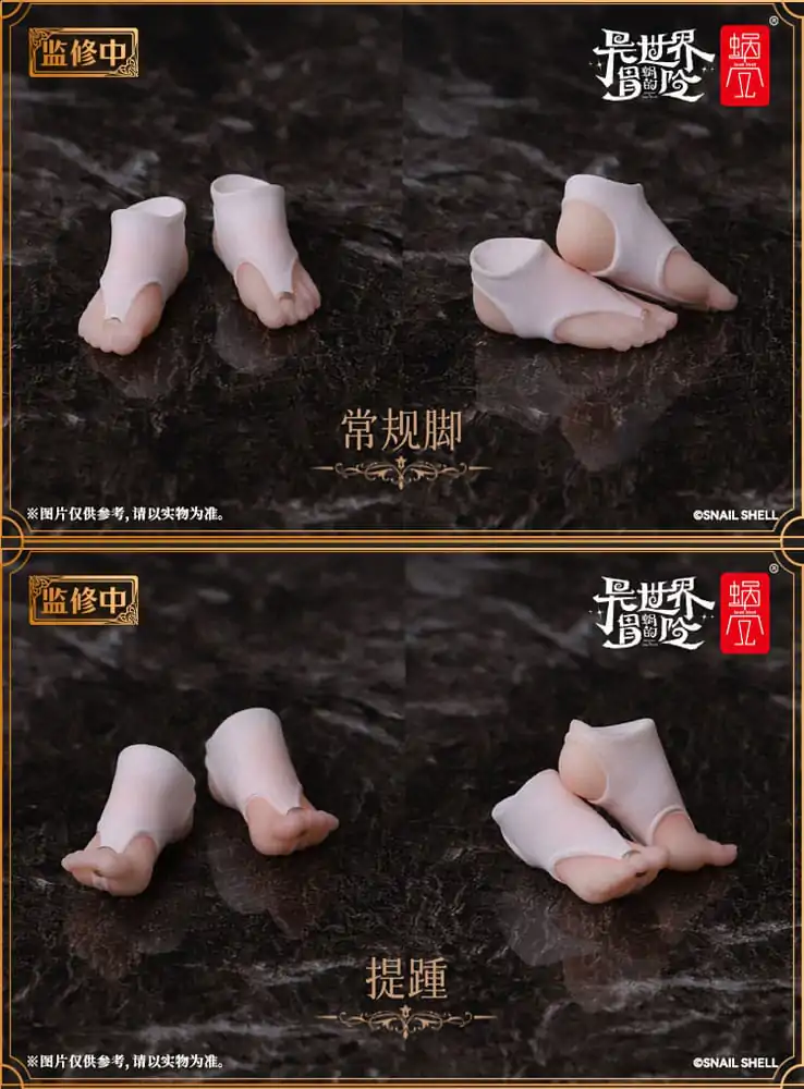 Original Character Action Figure Parts 1/12 Option Foot Parts Set for Sister Muse Asdo termékfotó