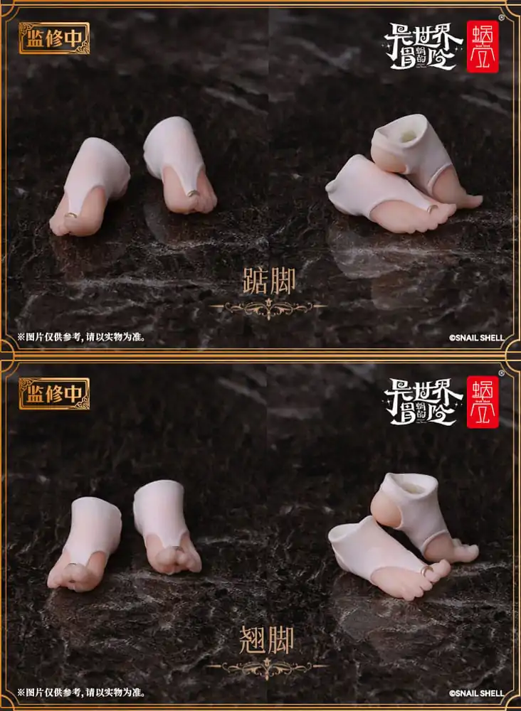 Original Character Action Figure Parts 1/12 Option Foot Parts Set for Sister Muse Asdo termékfotó