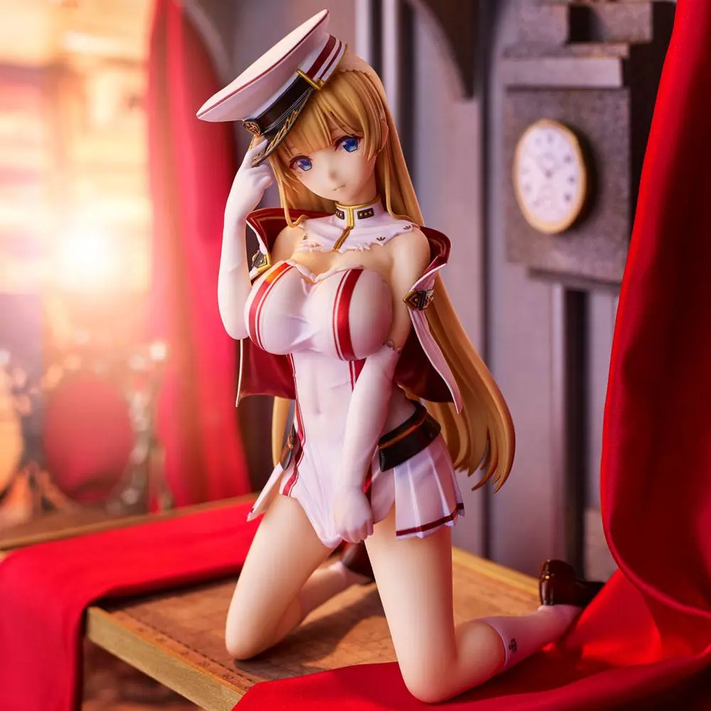 Original Character Akasaai Illustration Kaigun Musume Scarlet PVC szobor figura 20 cm termékfotó