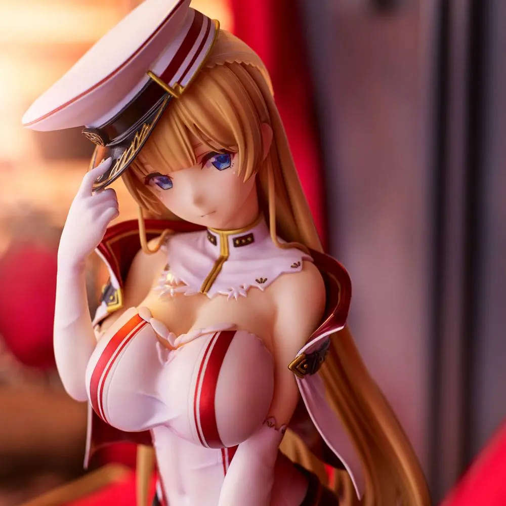 Original Character Akasaai Illustration Kaigun Musume Scarlet PVC szobor figura 20 cm termékfotó
